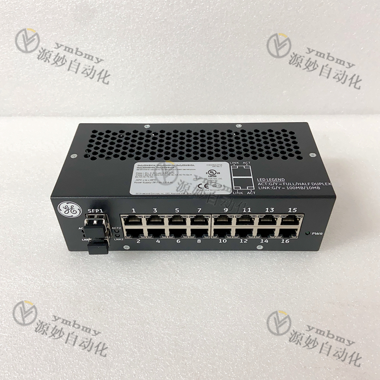 GE IS420ESWBH2A 网络交换机 Mark VIe 模块