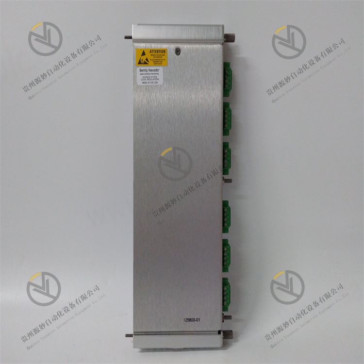 125800-01 3500/25 键相 I/O 模块