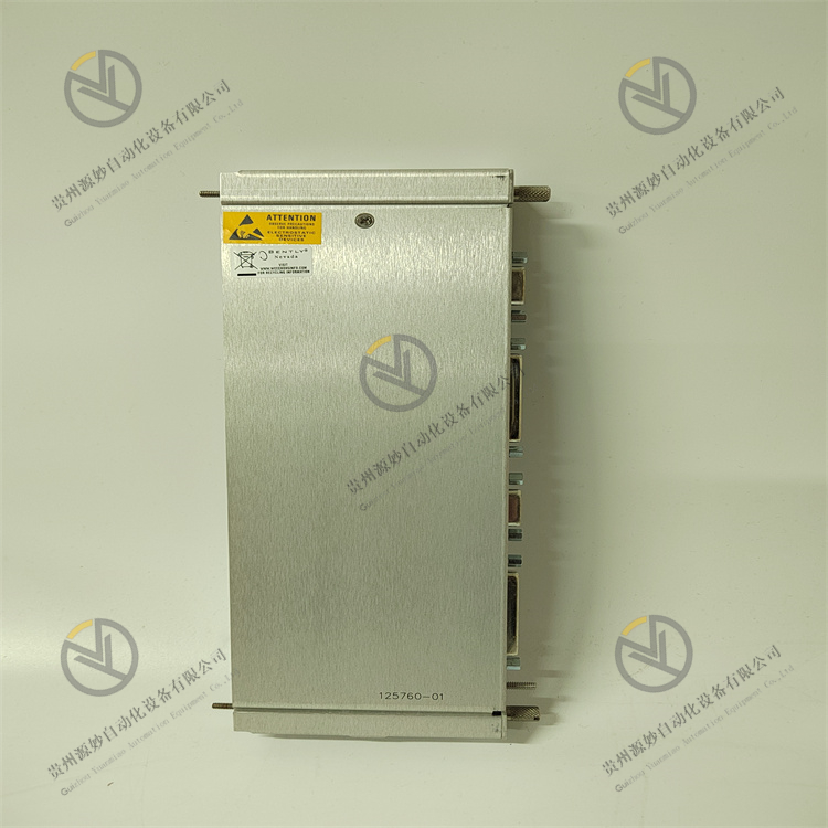 125760-01 3500/20 数据管理器 I/O 模块