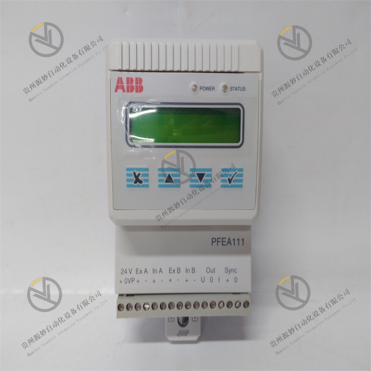 控制单元：PFCA401F 3BSE024387R3