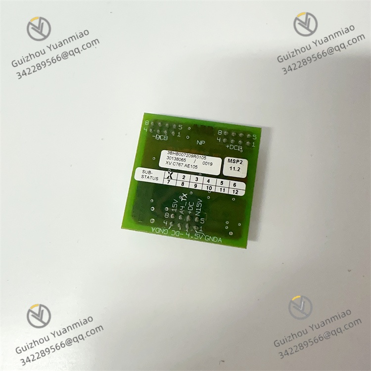ABB XVC767AE105 3BHB007209R0105