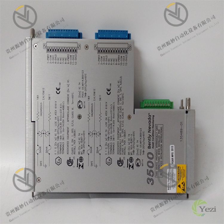 BENTLY 135489-01 3500/42M