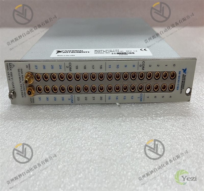 NI SCXI-1193 模拟量输入模块