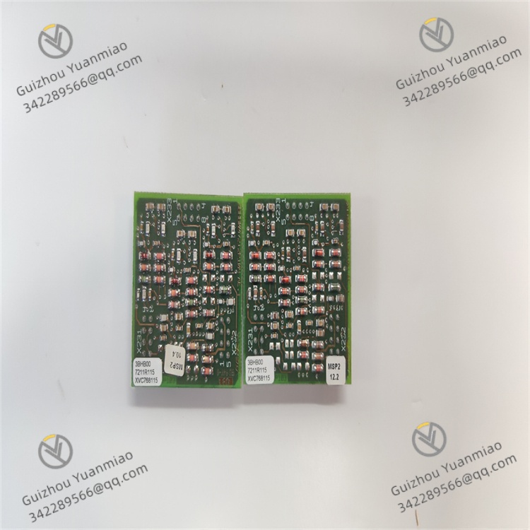 ABB XVC768116 3BHB007211R116 信号处理与接口模块