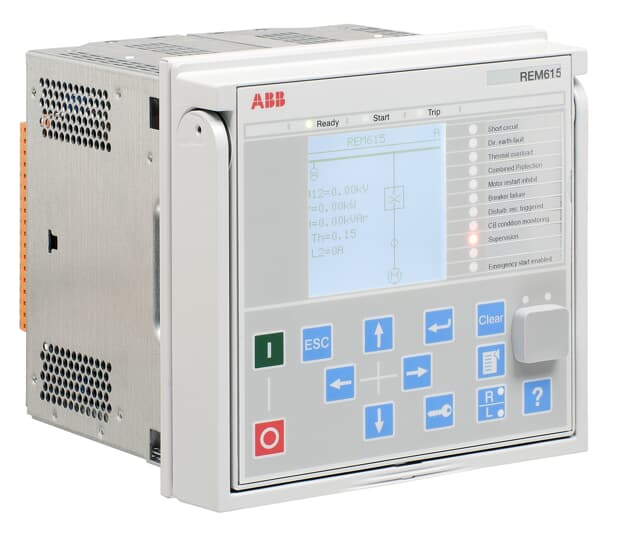 ABB REM615E_G HBMBCAAJNEA1BBN1XG 电机保护测控装置