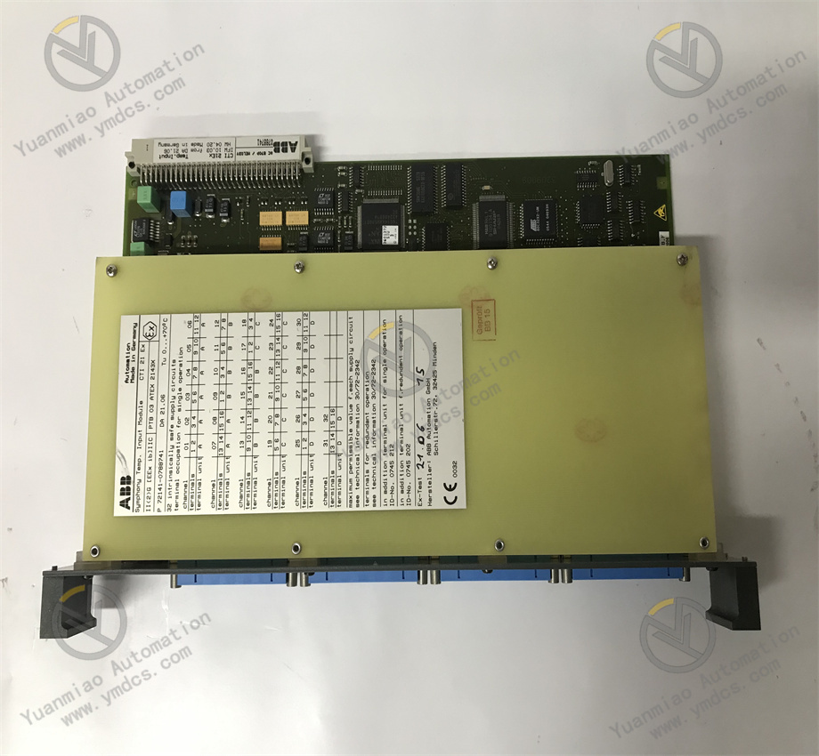 ABB 3BDH000741R1 CTI21-P Ex Symphony Plus 温度输入模块