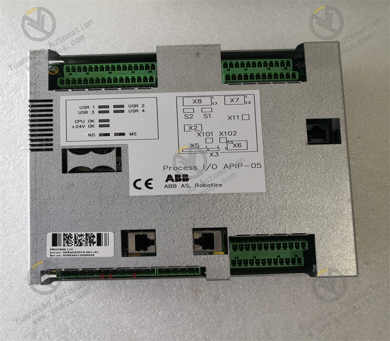ABB 3HNA025019-001 APIP-05A 过程 I/O 模块