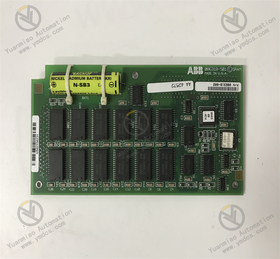 ABB 086318-002 086318-501 SRAM 内存板
